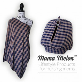 Nursing Scarf/ Cover checkered