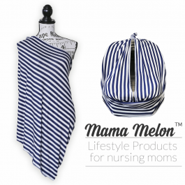 Nursing Cover - stripe